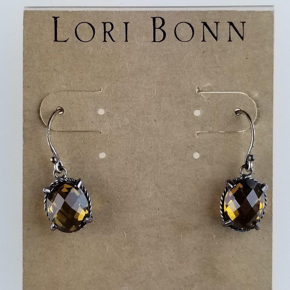 Lori Bonn Sterling & Quartz Earrings